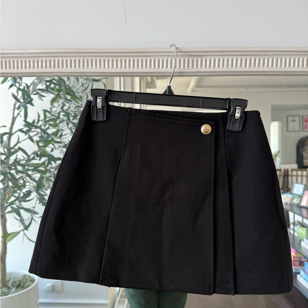 b + ab High Waisted Elegant Black Skirt